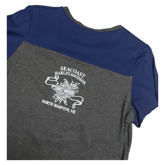 Harley Davidson Motorcycles Womens Short Sleeve Designer Tee Shirt - Womens M - Picture 4 of 4
